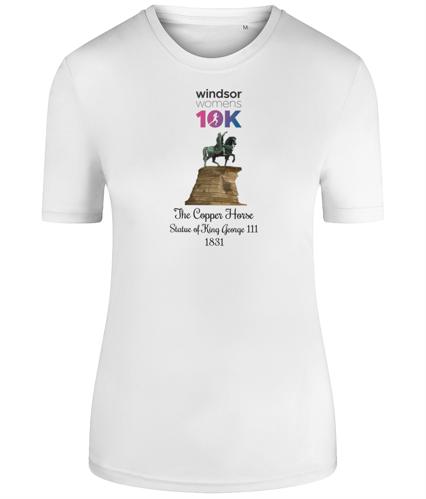 Windsor Women's  10k  Copper Horse T-shirt
