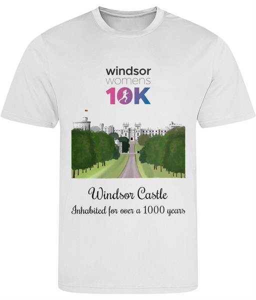 Windsor Womens 10k Castle t-shirt