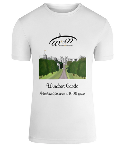 Windsor Half Marathon Castle t-shirt White