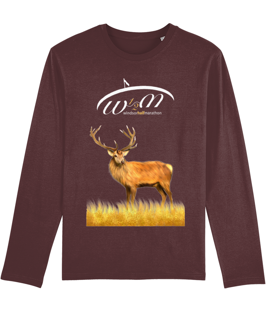 Long Sleeved t-shirt - Windsor Half Marathon Deer