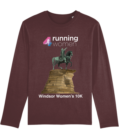 Long Sleeved T-shirt -  R4W Windsor Women's 10k Copper Horse