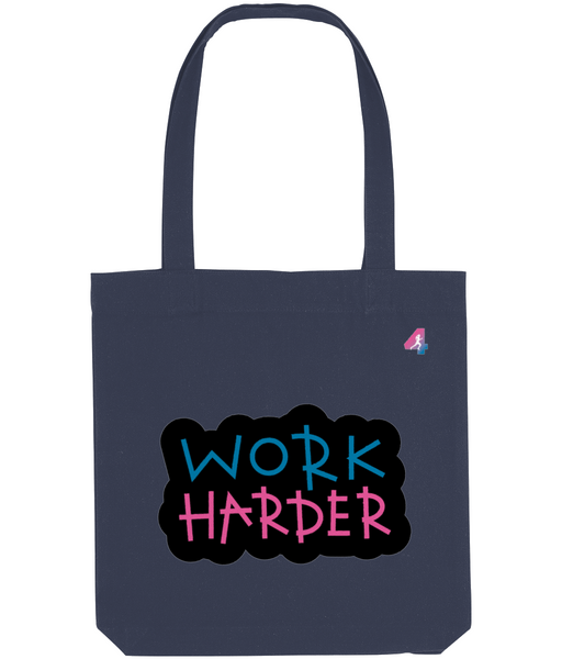Work Harder - Tote Bag