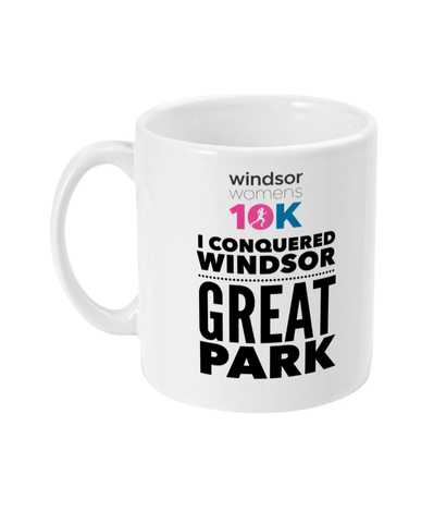 Windsor Womens 10k - I Conquered - mug