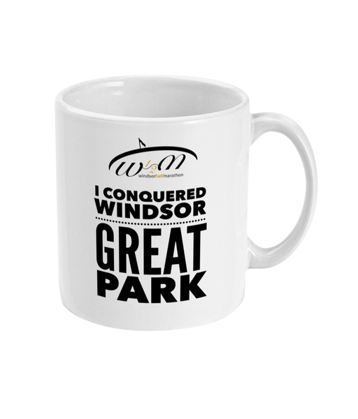 I conquered - Windsor Half Marathon - Mug