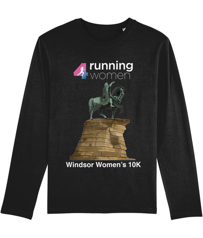 Long Sleeved T-shirt -  R4W Windsor Women's 10k Copper Horse