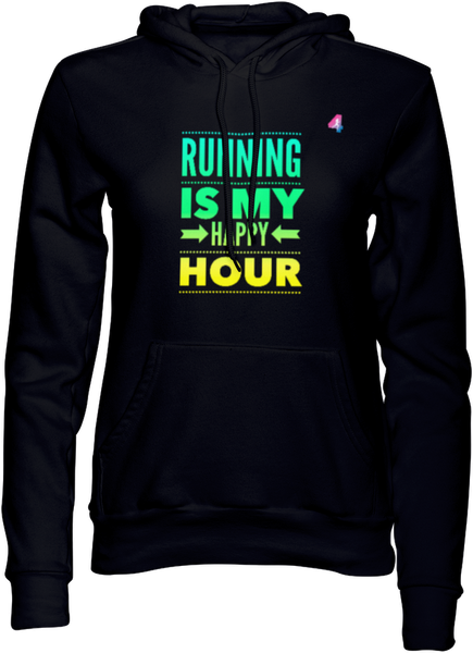 Running Is My Happy Hour - Hoodie
