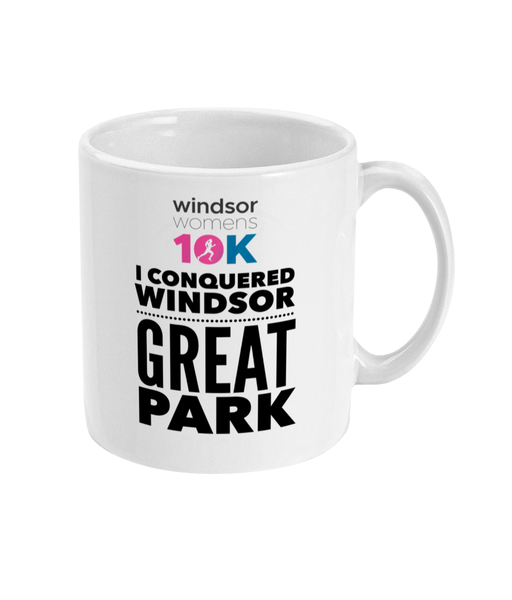 Windsor Womens 10k - I Conquered - mug